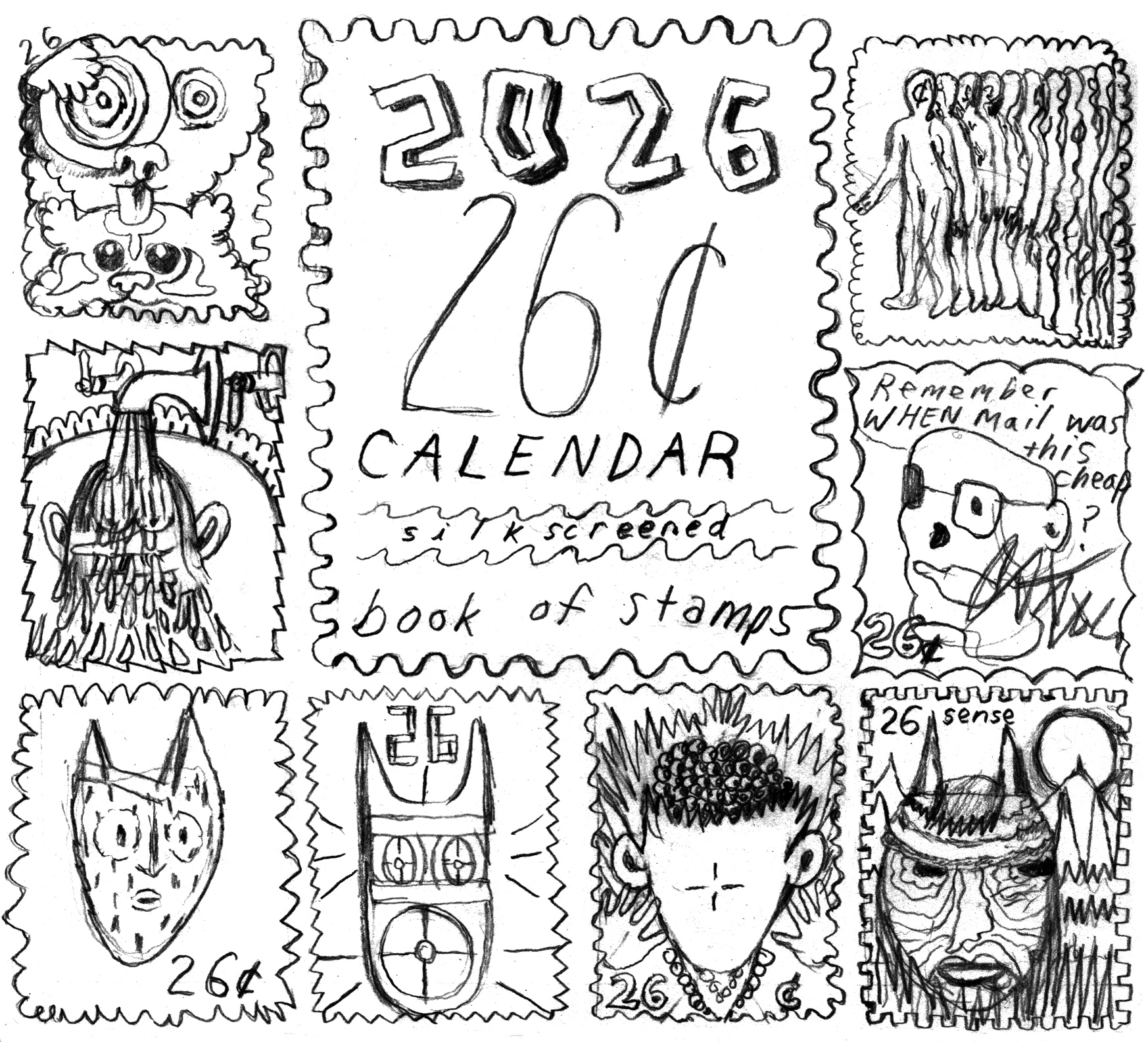 2026 Comic Calendar PRE ORDER