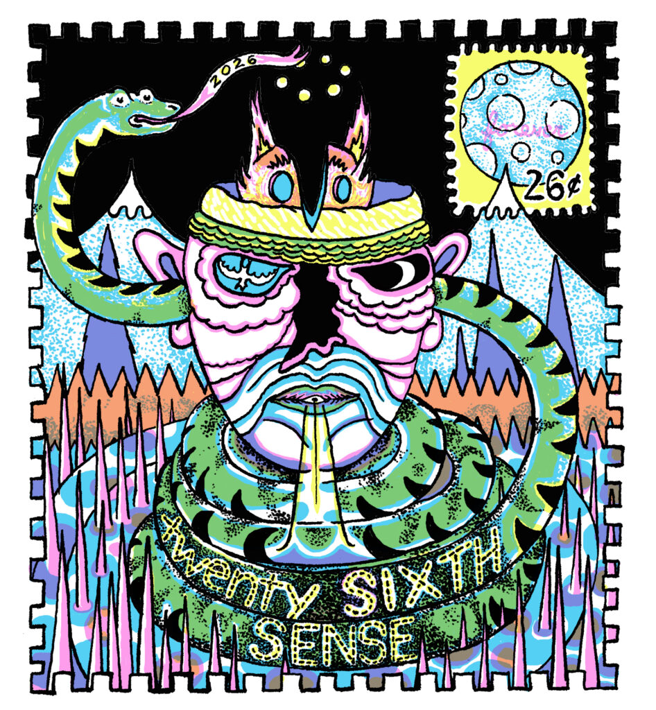 2026 Comic Calendar ~ SIXTH SENSE 