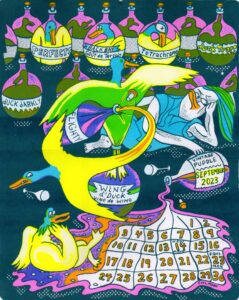 September 2023 Calendar Single Print