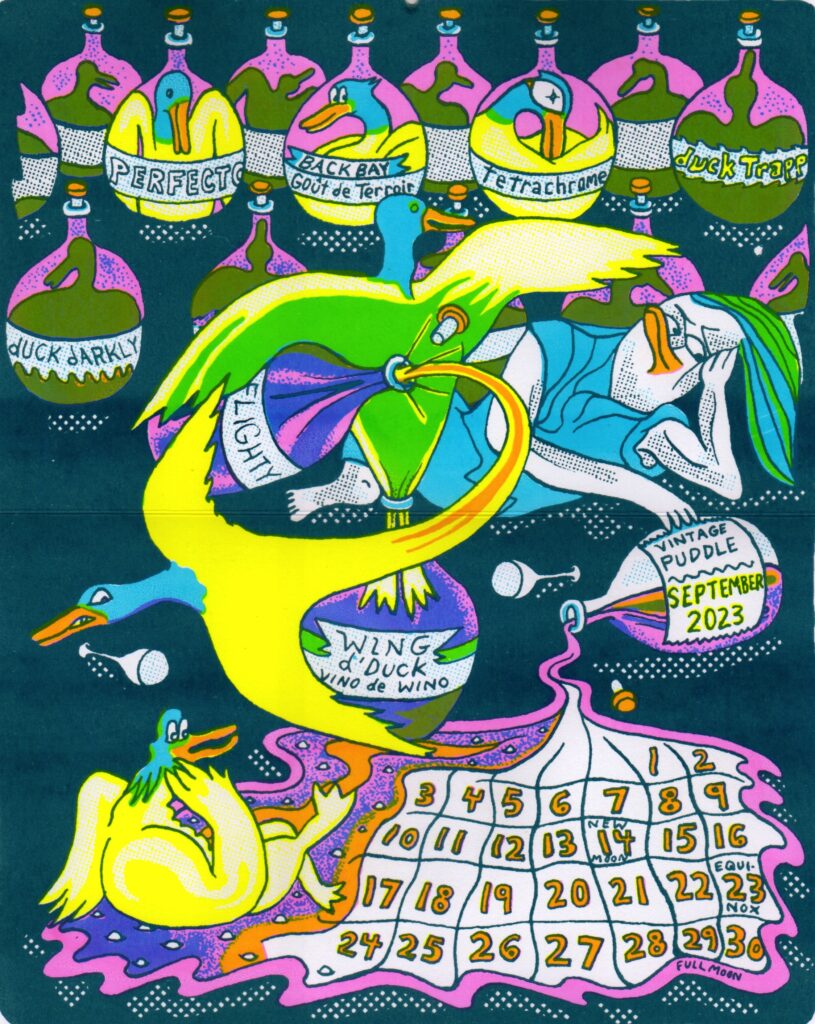 September 2023 Calendar Single Print