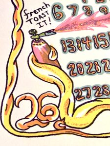 2026 Comic Calendar ~ SIXTH SENSE 